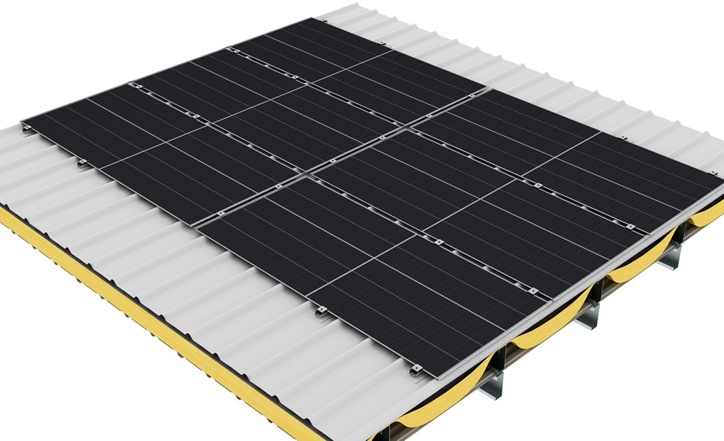 Rooftop photovoltaic power station