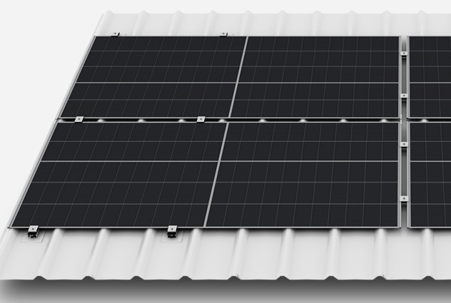 Flexible photovoltaic roof
