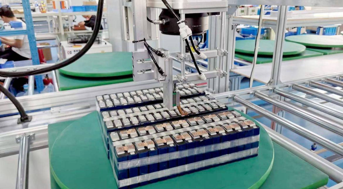 Lithium battery factory