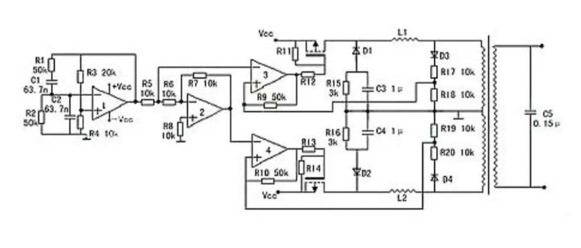Principle of low frequency inverter