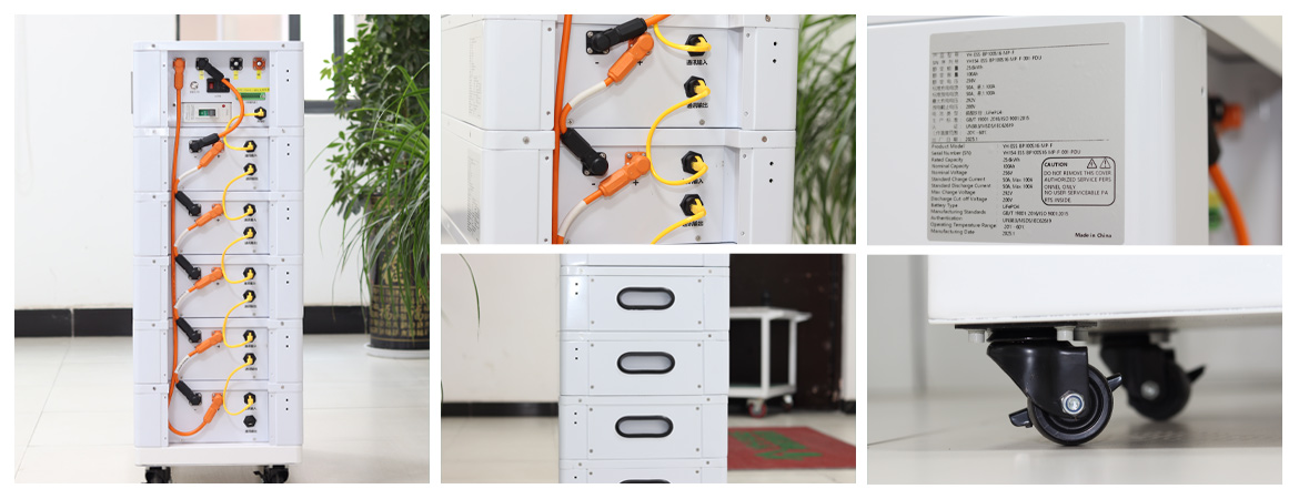 High voltage energy storage battery