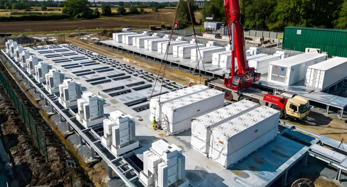 Energy storage cabinet installation