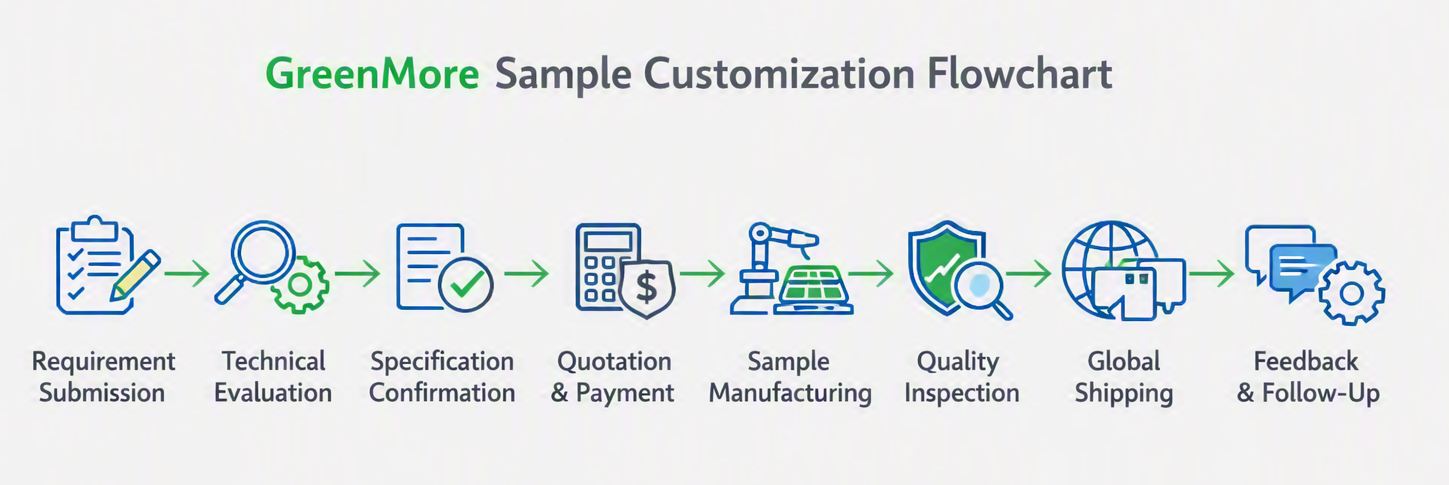GreenMore Sample Customization Process