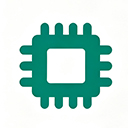 High performance technology icon