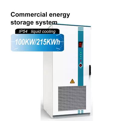 GreenMore 100KW/215kWh IP54 Liquid-Cooled Commercial and Industrial Energy Storage Unit