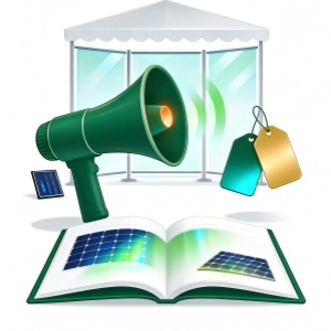 Marketing co-branding support materials for distributors