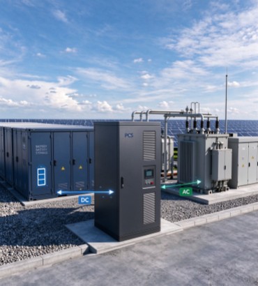 GreenMore Power Storage Converter PCS for battery energy storage systems.