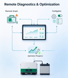 Remote system diagnostics and performance optimization support.