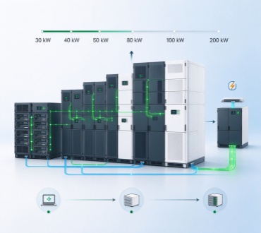 Modular PCS design for flexible expansion and reliable operation