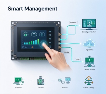Smart management with DSP control and remote monitoring