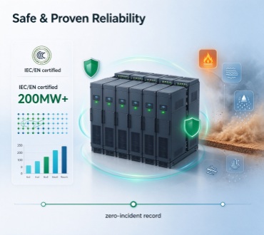 IEC certified isolated PCS for commercial energy storage projects