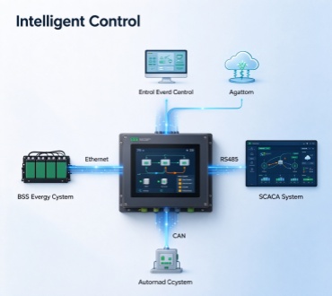 Integrated EMS with intelligent on-grid and off-grid switching capability