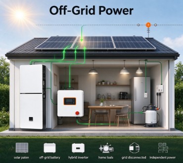 All-in-One Solar Energy Storage System for Off-Grid Farm and Rural Power Supply