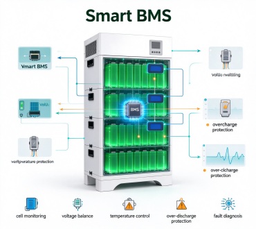 Comprehensive Smart BMS Protection for LiFePO4 Battery Cells