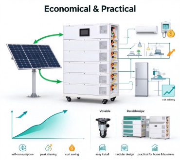 Cost-effective modular home battery with flexible capacity expansion