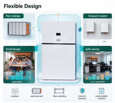 Flexible all-in-one design with wall-mounted installation