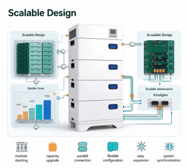 Modular stackable design for flexible capacity expansion