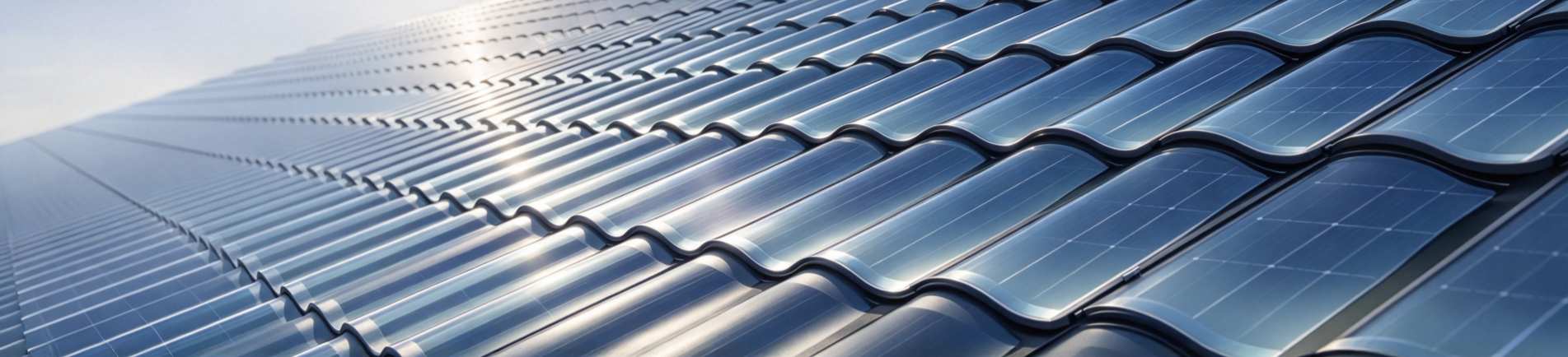 Triple-Arch Hantile 32W industrial-grade BIPV solar roofing tile for large-scale projects